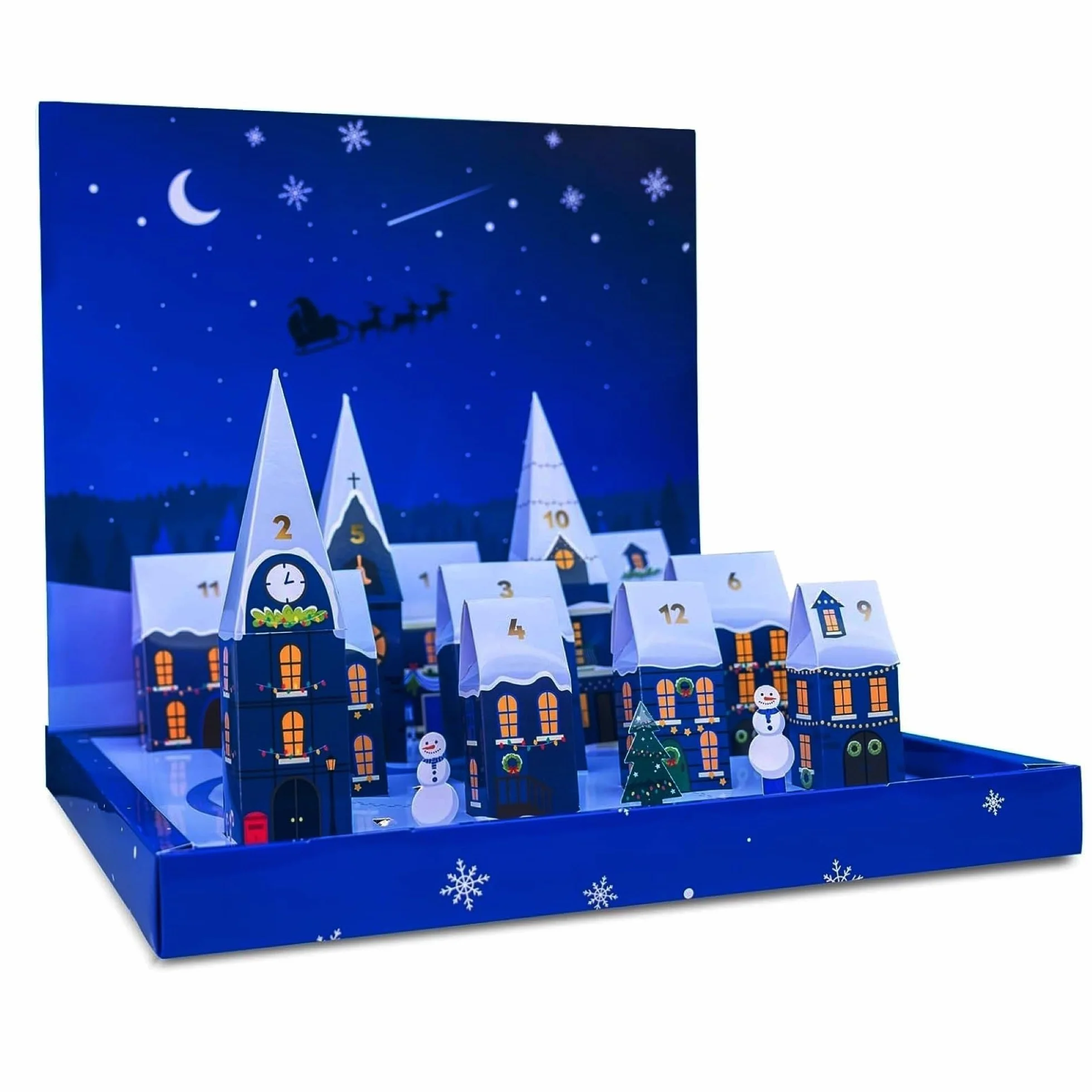 NIVEA Premium Calendario de Adviento 2025, Set de regalo con 12 productos esenciales con cosméticos y accesorios - Piel seca, mixta, normal - 12 unidades