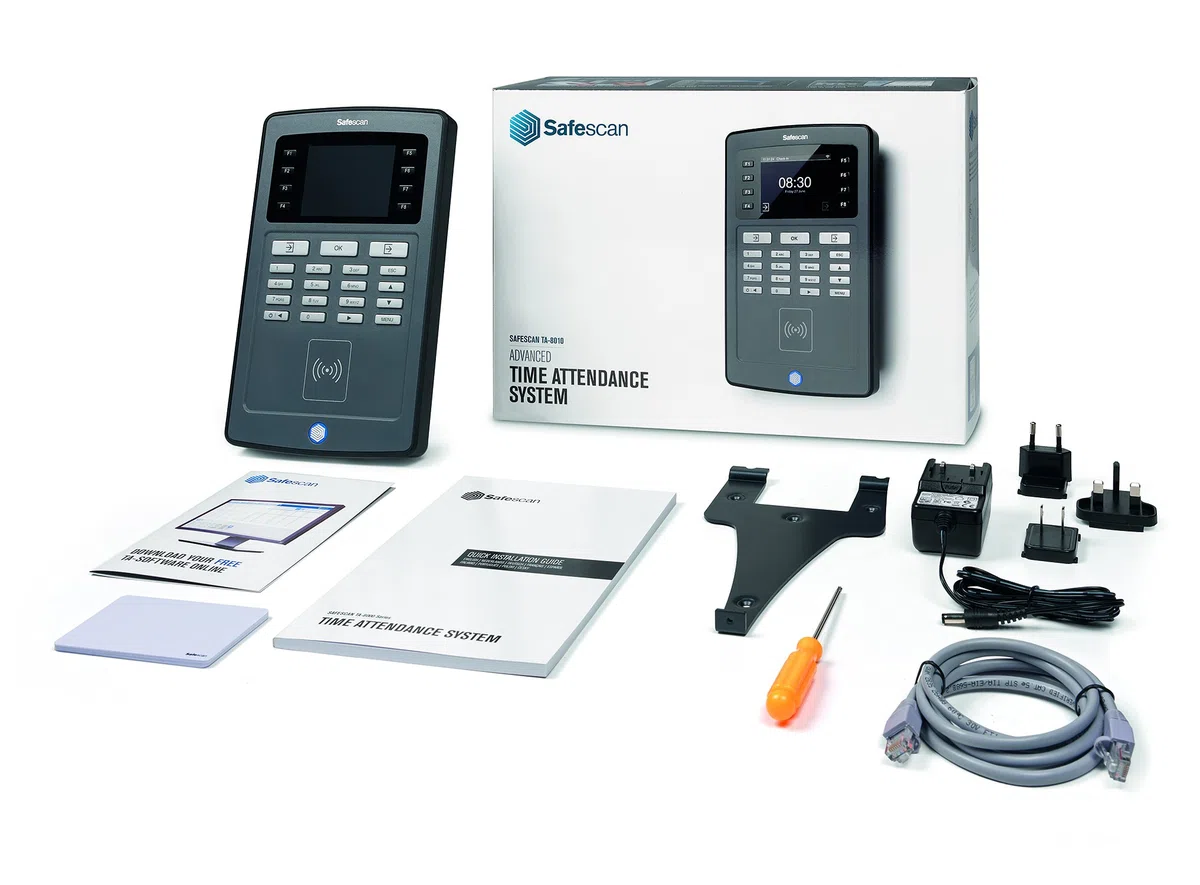 Safescan TA-8010 Controlador de presencia