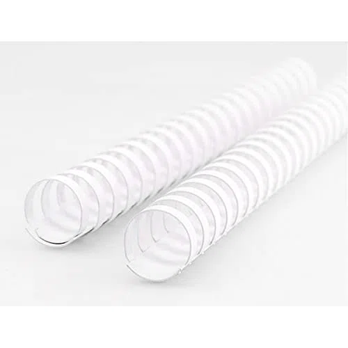 CANUTILLO Q-CONNECT REDONDO 22 MM PLASTICO BLANCO CAPACIDAD 200 HOJAS CAJA DE 50 UNIDADES