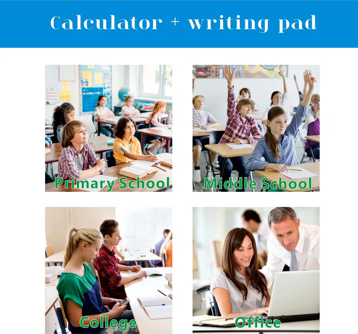 iPepul Calculadoras científicas, calculadora Solar Recargable Tipo C con 552 Funciones y Bloc de Notas, Suministros Escolares para Estudiantes de Secundaria y universitarios, 991EX (Negro)