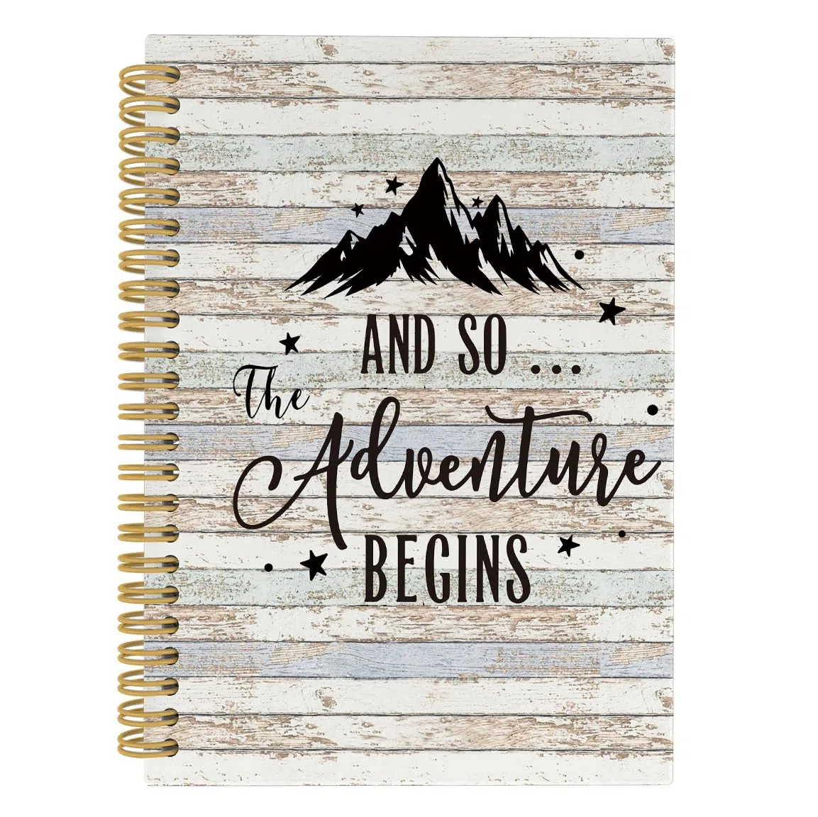 ANIANG Diario de escritura de aventuras para hombres, mujeres y parejas, diario de viaje, cuaderno de viaje, cuaderno de camping, 5.5 x 8.3 pulgadas, 164 páginas, cuaderno de rayas universitarias,