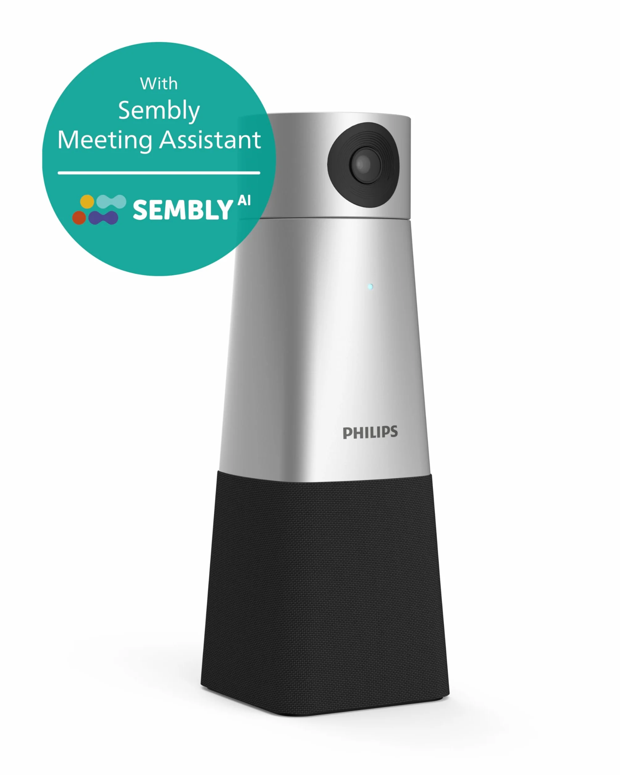 Philips PSE0550 - Micrófono portátil para Audio de vídeo (Color Negro y Plata