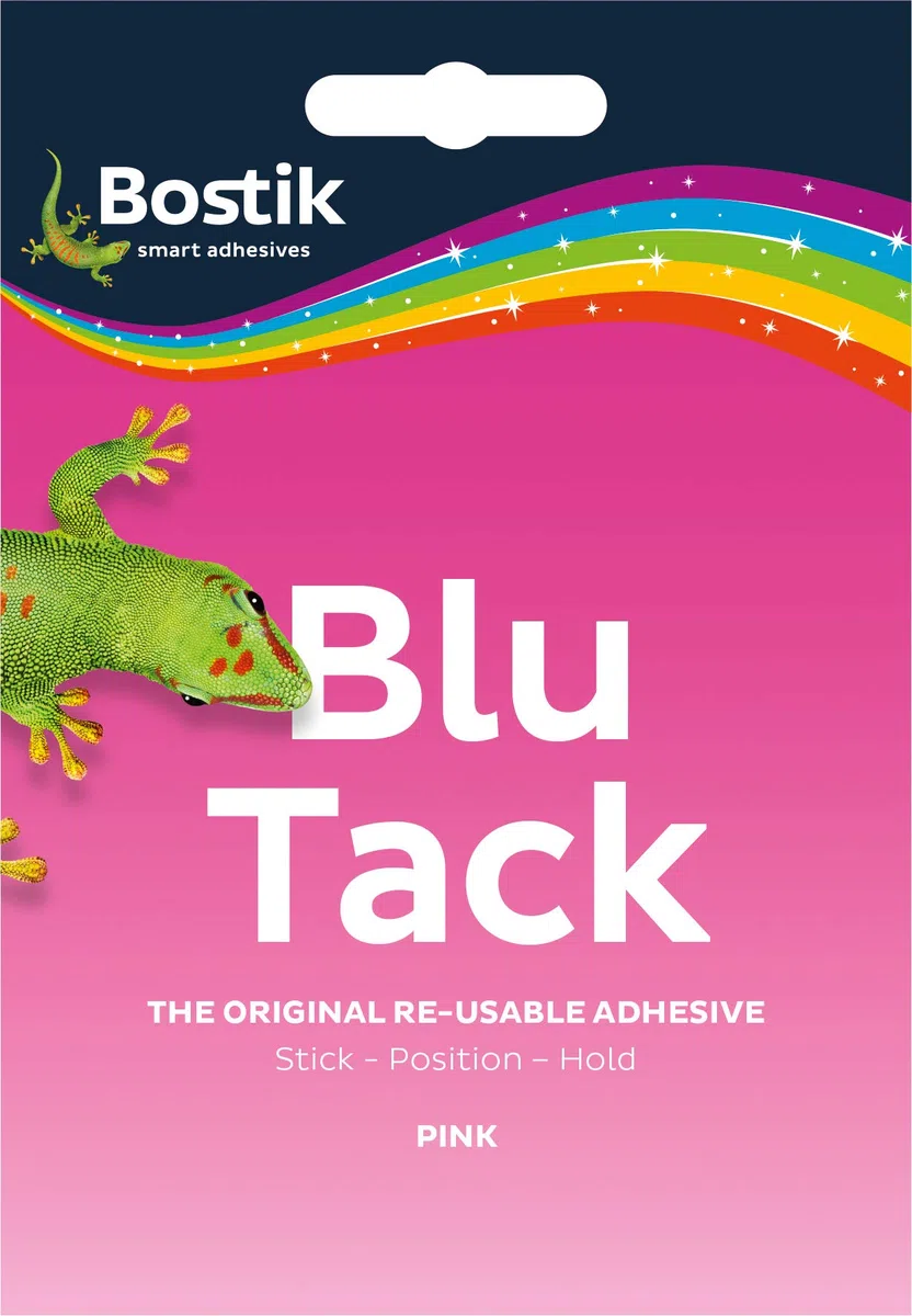 Bostik Blu-Tack Mastic adhesivo no tóxico rosa 55 g Ref 801608 [Pack 12] Julio a Diciembre 2013