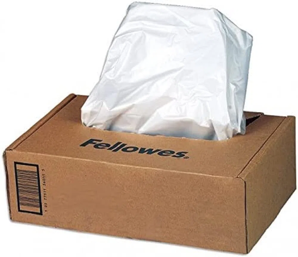 Fellowes 36054 50pieza(s) Bolsa accesorio para destructoras de papel - Accesorio de papelería (194 mm, 102 mm, 78 mm, 1,4 kg, 50 pieza(s))