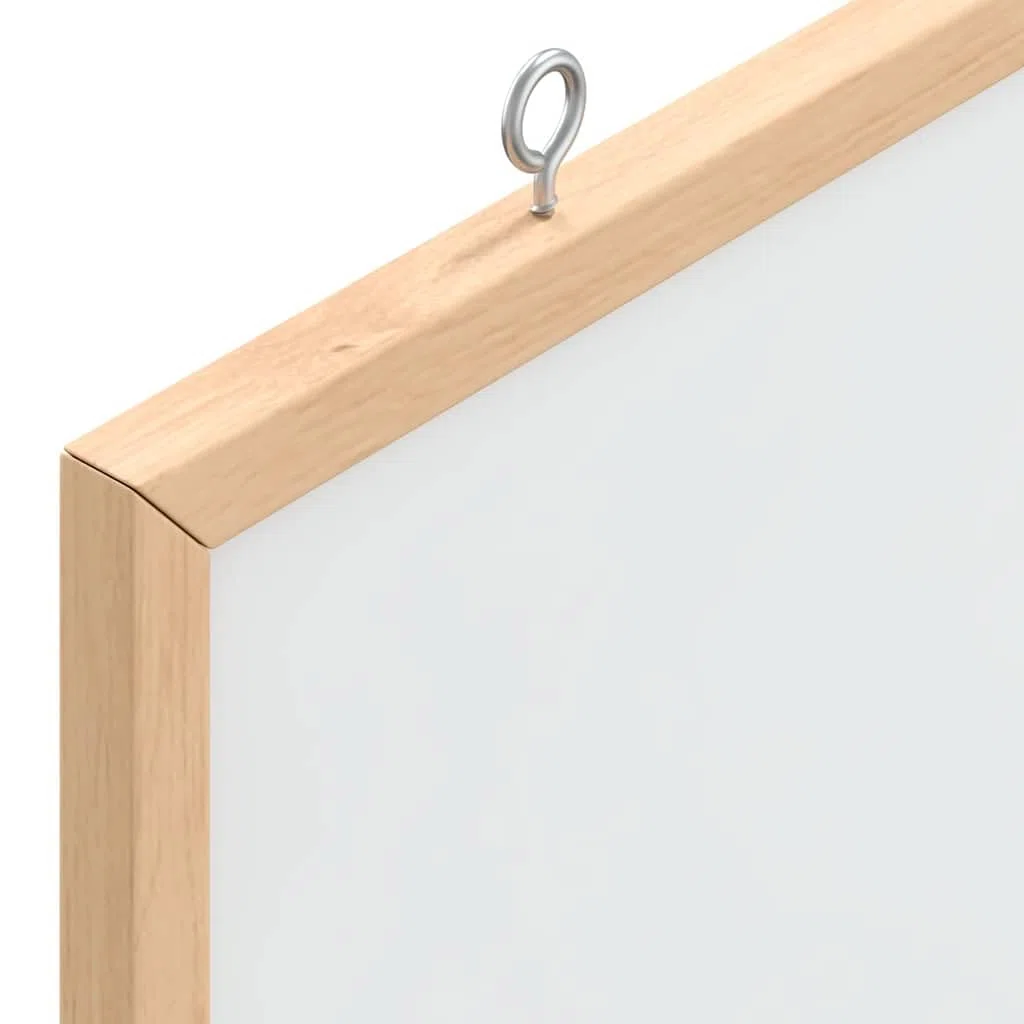 vidaXL Pizarra magnética con Marco de Madera de Pino Macizo 60x40 cm