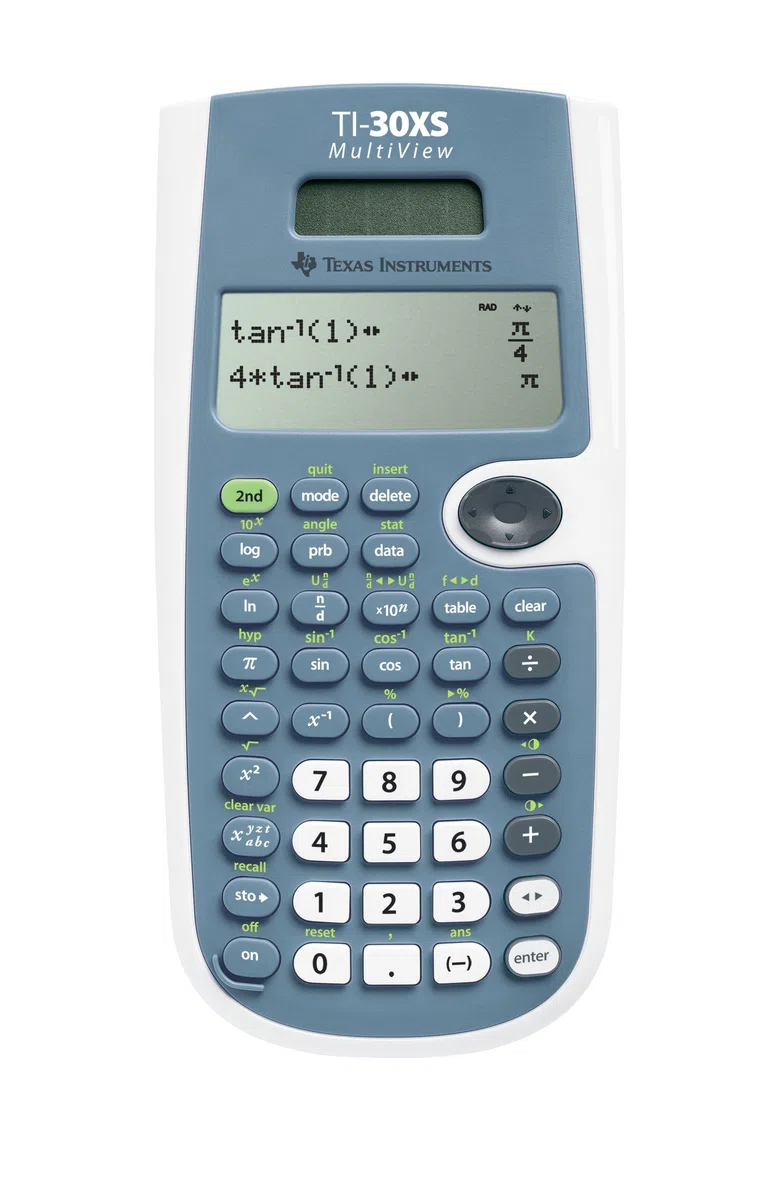 Texas Instruments TI-30 X SMV, Calcula dora escolar solar, visión múltiple