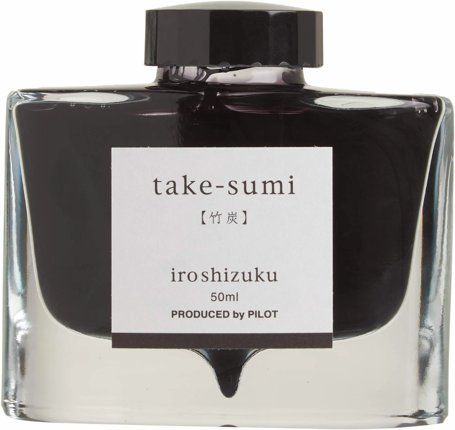 Pilot Iroshizuku 69224 - Bote de tinta para pluma estilográfica, color negro