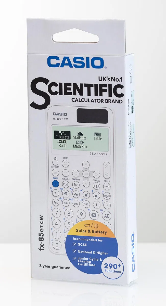 Casio Calculadora científica Blanca FX-85GTCW
