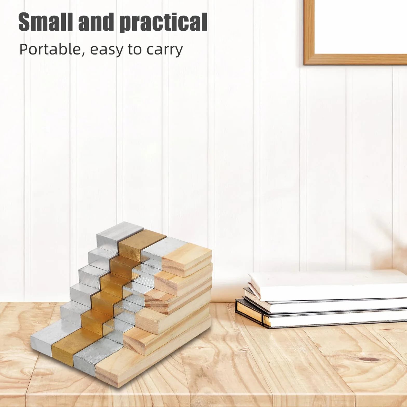 Healifty 24piezas Bloques de Densidad Científica para Física Rectangulares Multimateriales Herramienta Didáctica para Experimentos el Aula y Laboratorios de Ciencias