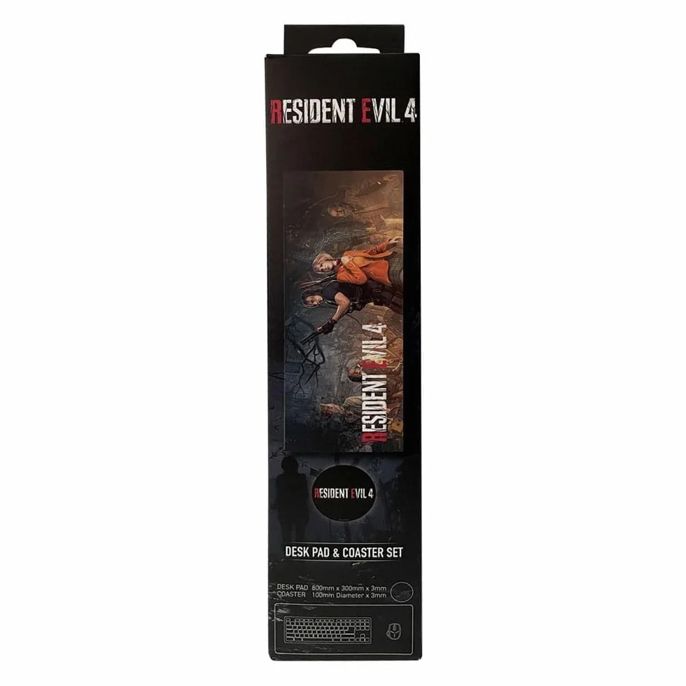 FaNaTtik Resident Evil 4 - Juego de almohadilla de escritorio y posavasos