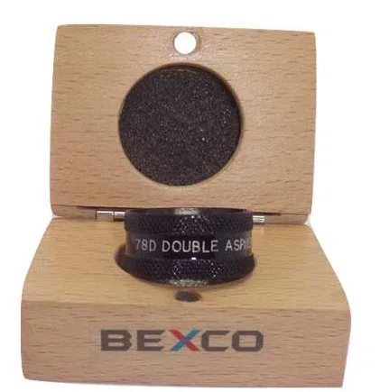 BEXCO Lente asférica doble 78D (negro)