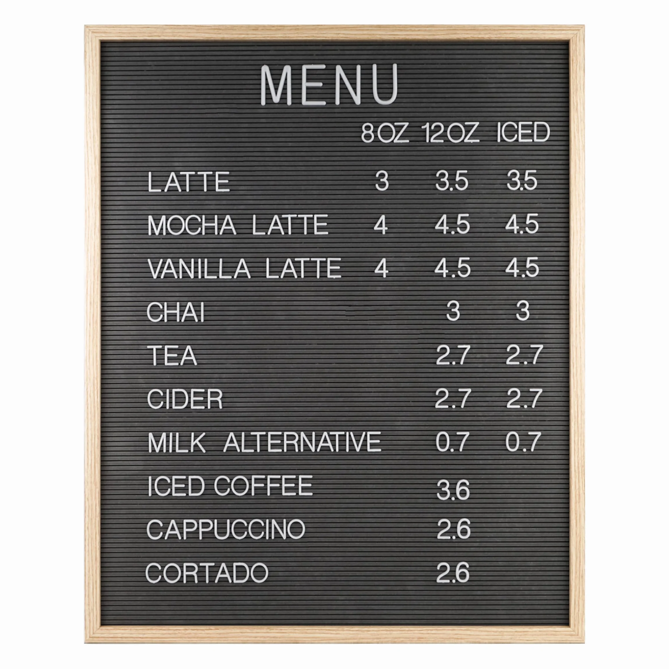 Tablero de fieltro grande de 24 x 30 pulgadas, tablero de fieltro gris con 966 letras precortadas, tableros de letras intercambiables para el hogar, oficina, eventos y aula, letrero montado en la