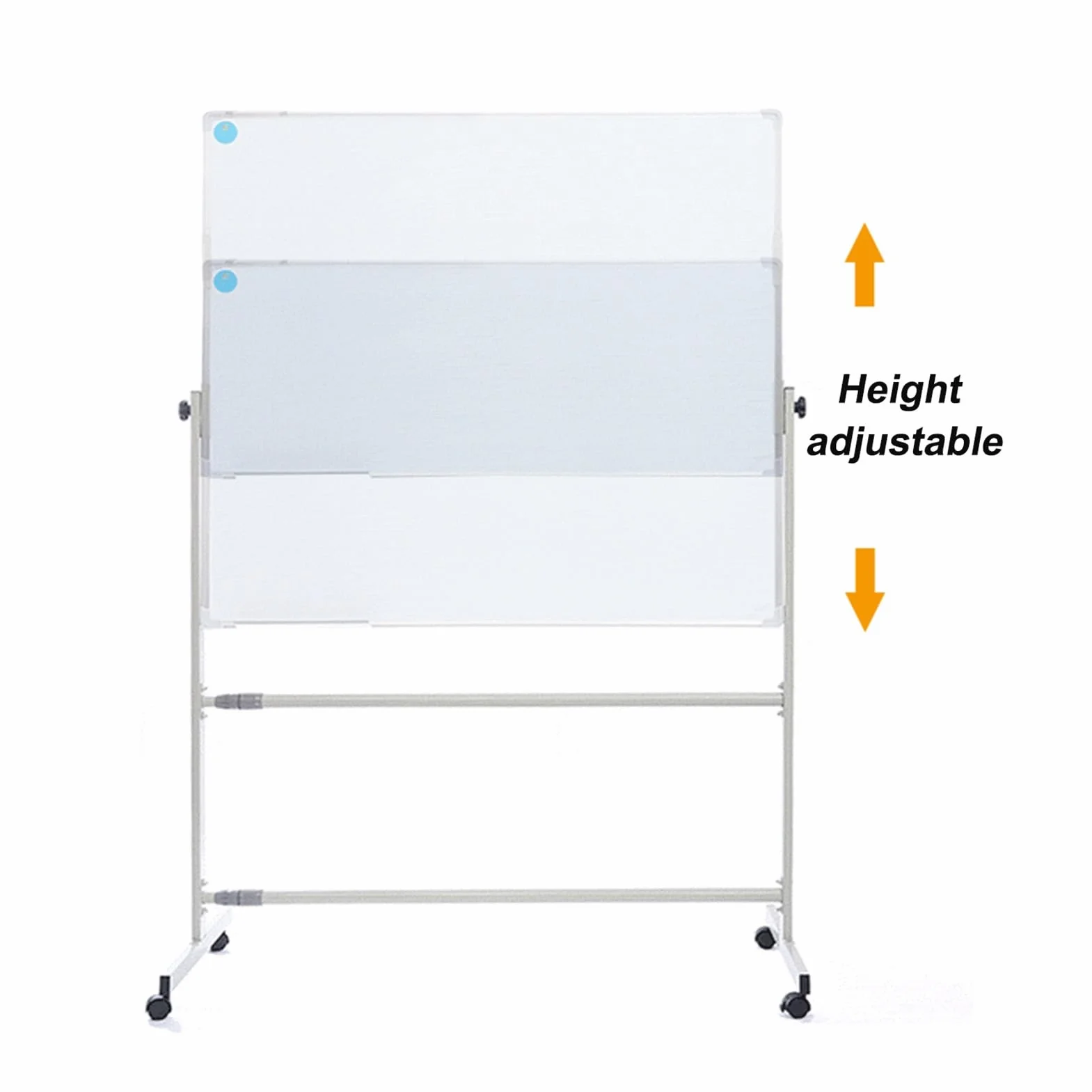 Solo Soporte Móvil Universal, Soporte De Metal Ajustable con Ruedas, para Pizarra Blanca, Pizarrón, Pizarra De Borrado En Seco, Tablón De Anuncios