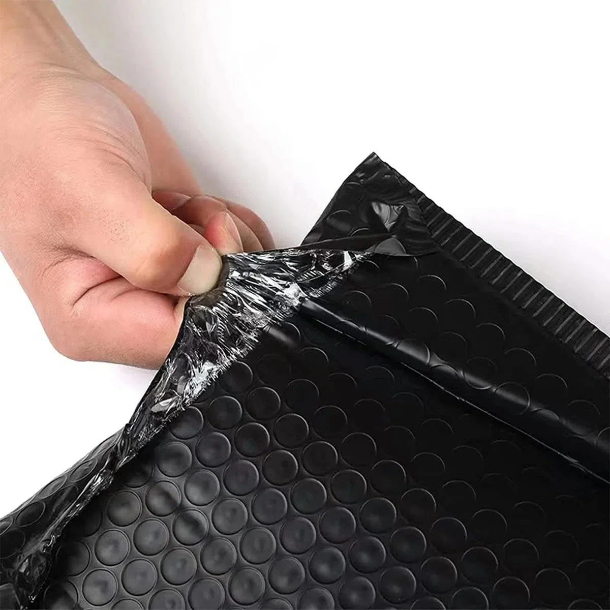 100 sobres de burbujas de papel Kraft sobres acolchados sobres de envío autosellados bolsa de embalaje de envío bolsas de almacenamiento de mensajería-azul-18 * 23cm
