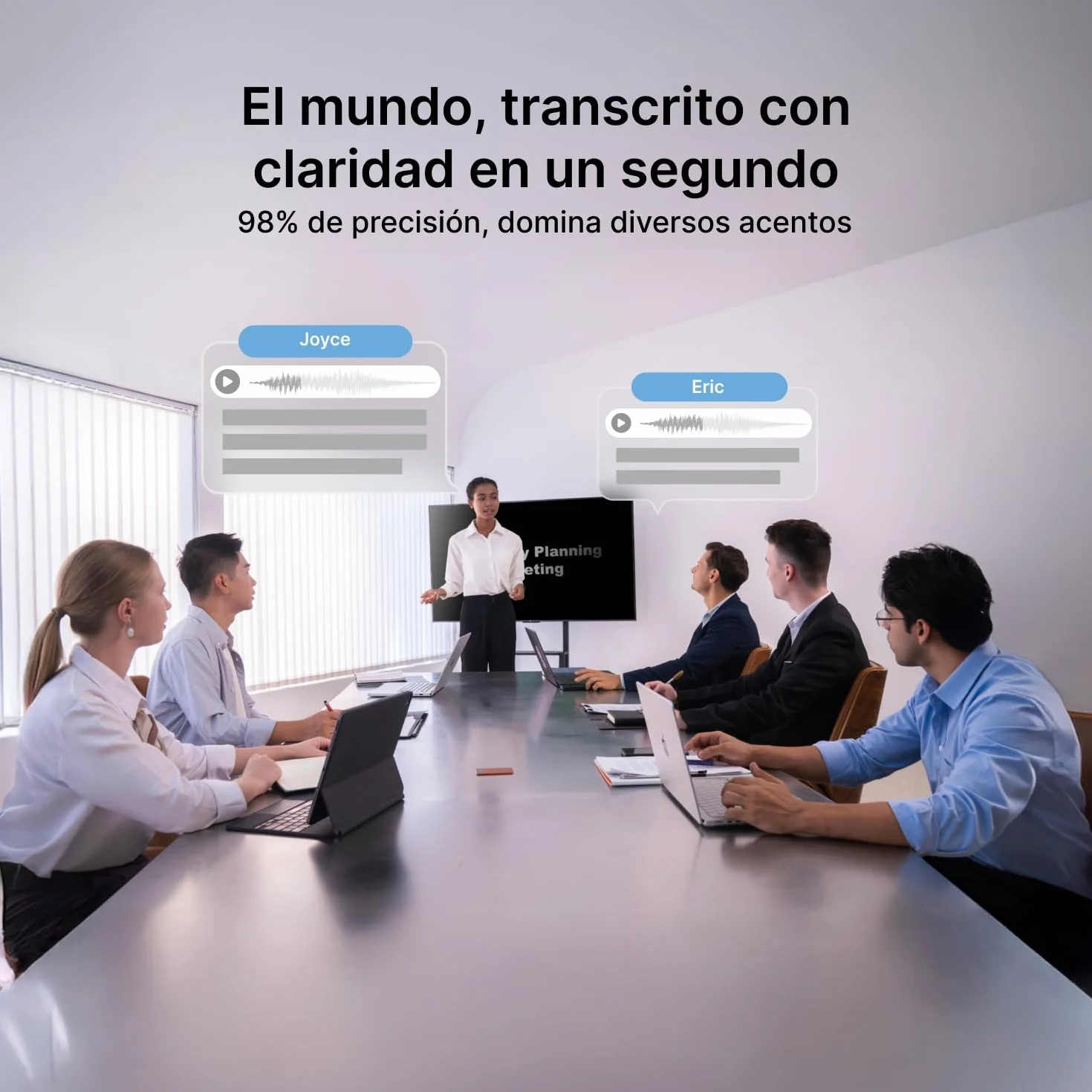 Comulytic Note Pro Grabadora de Voz AI Digital, Transcripción Ilimitada, Control App, 113 Idiomas, Negro