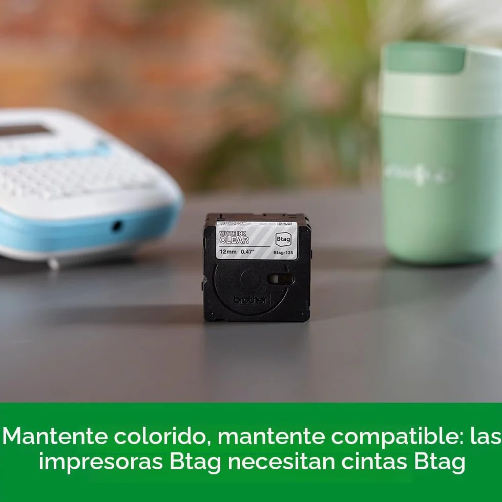 Brother PTN25BT Rotuladora electrónica de sobremesa para el hogar y la Oficina, Pantalla con Vista previa, Bluetooth