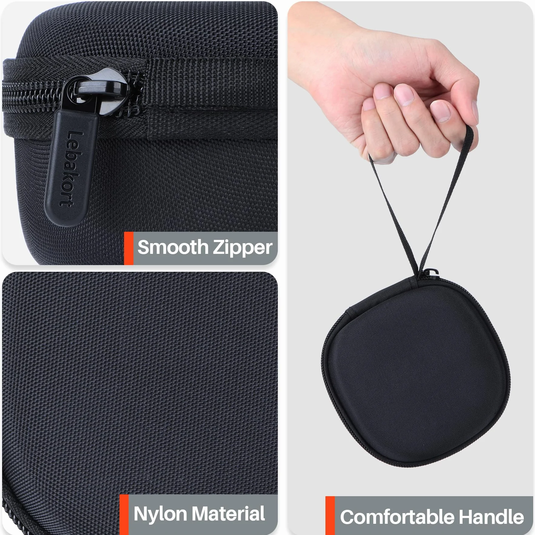 Lebakort Duro Caja Estuche Funda para TASCAM FR-AV2 Grabador Compacto de Campo Flotante