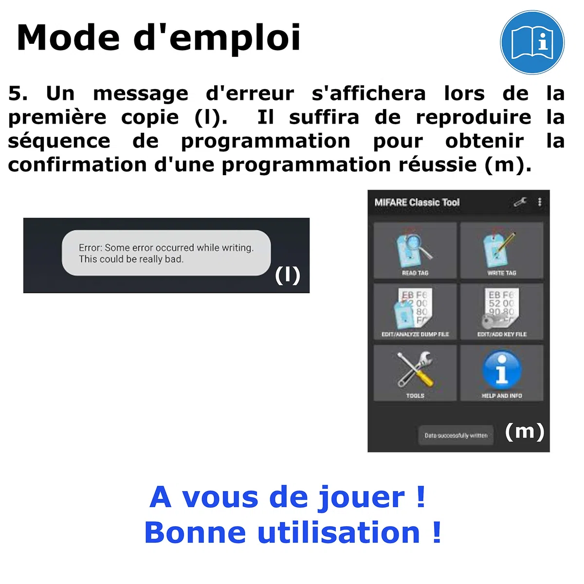 TECNEE insignia MAGIC PASS | programable MCT Android | UID editable | PREMIUM | Lote de 5