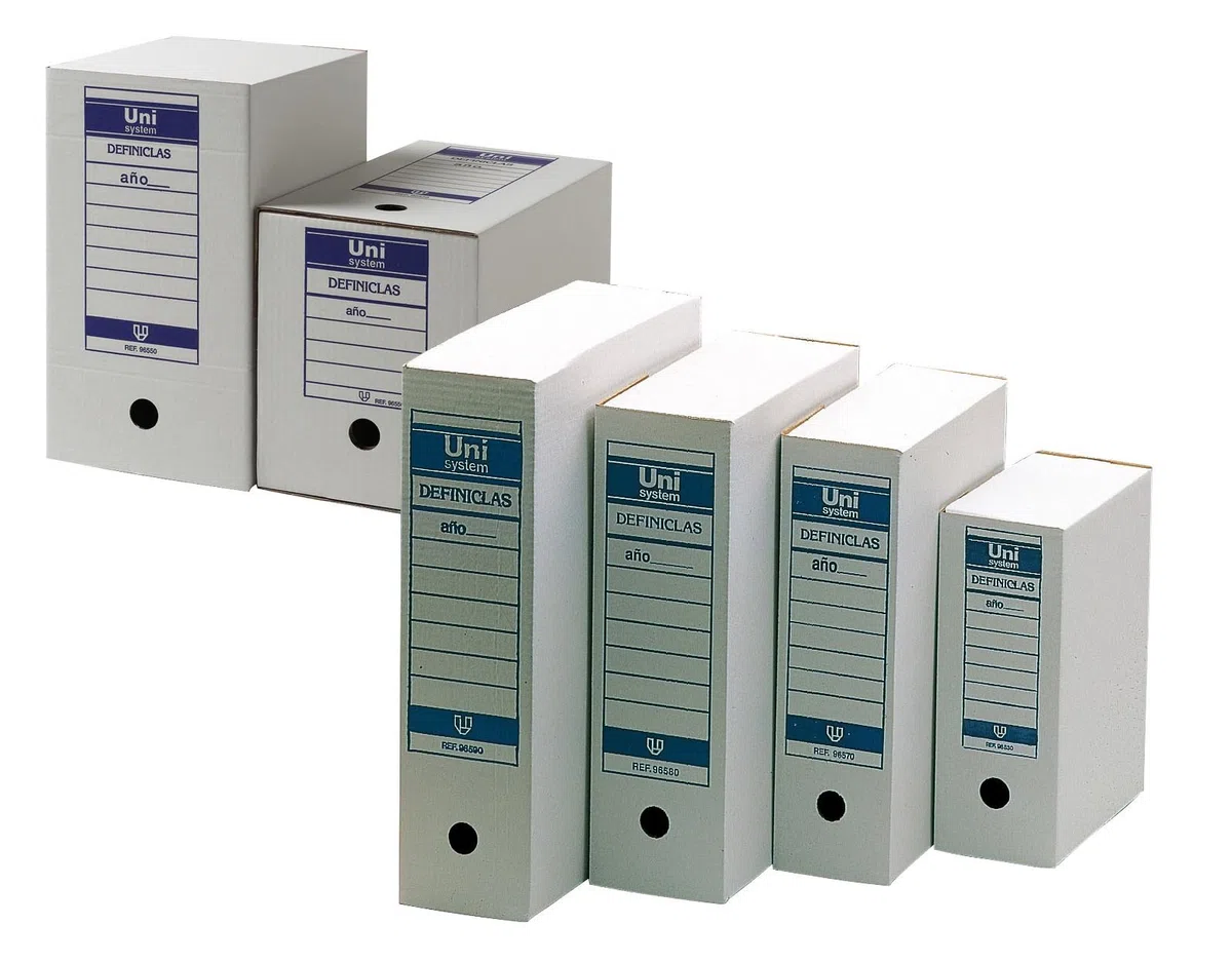 Uni-System 96580 - Archivador definitivo, 50 unidades