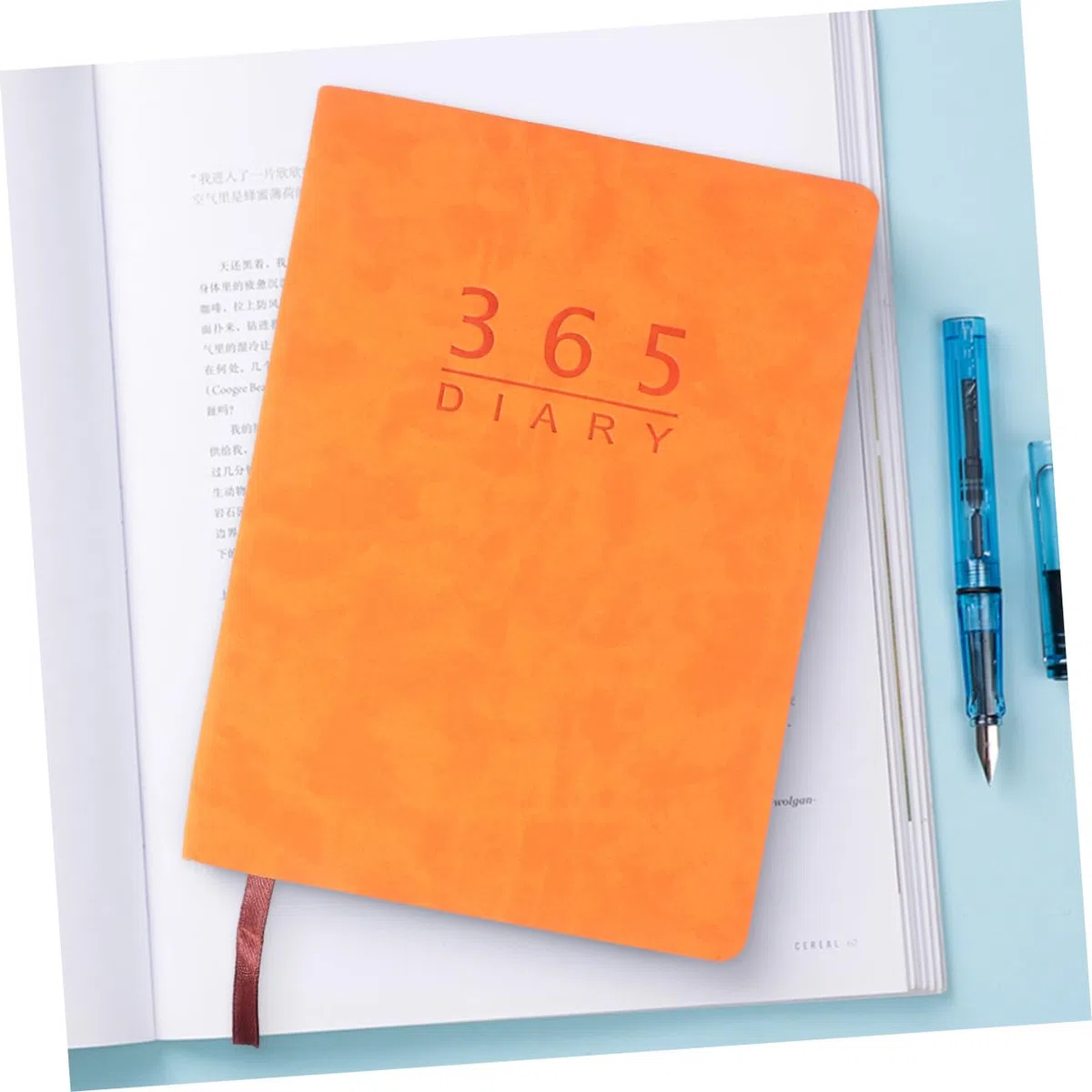 VILLCASE 3piezas Plan Book Naranja Cuaderno De Planificación Práctico Para y Agenda Escolar y Escuela