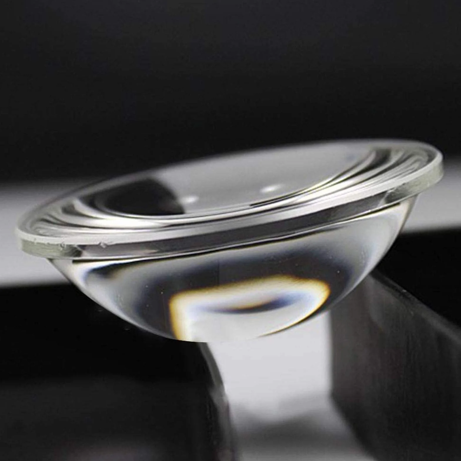 Lente De Cristal Convexo Lente Convexa LED Lente Óptica Convexa Condensador De La Lente Óptica Lentes De Condensador para Faros LED, Luces De Automóvil, Linternas y Luces De Proyección