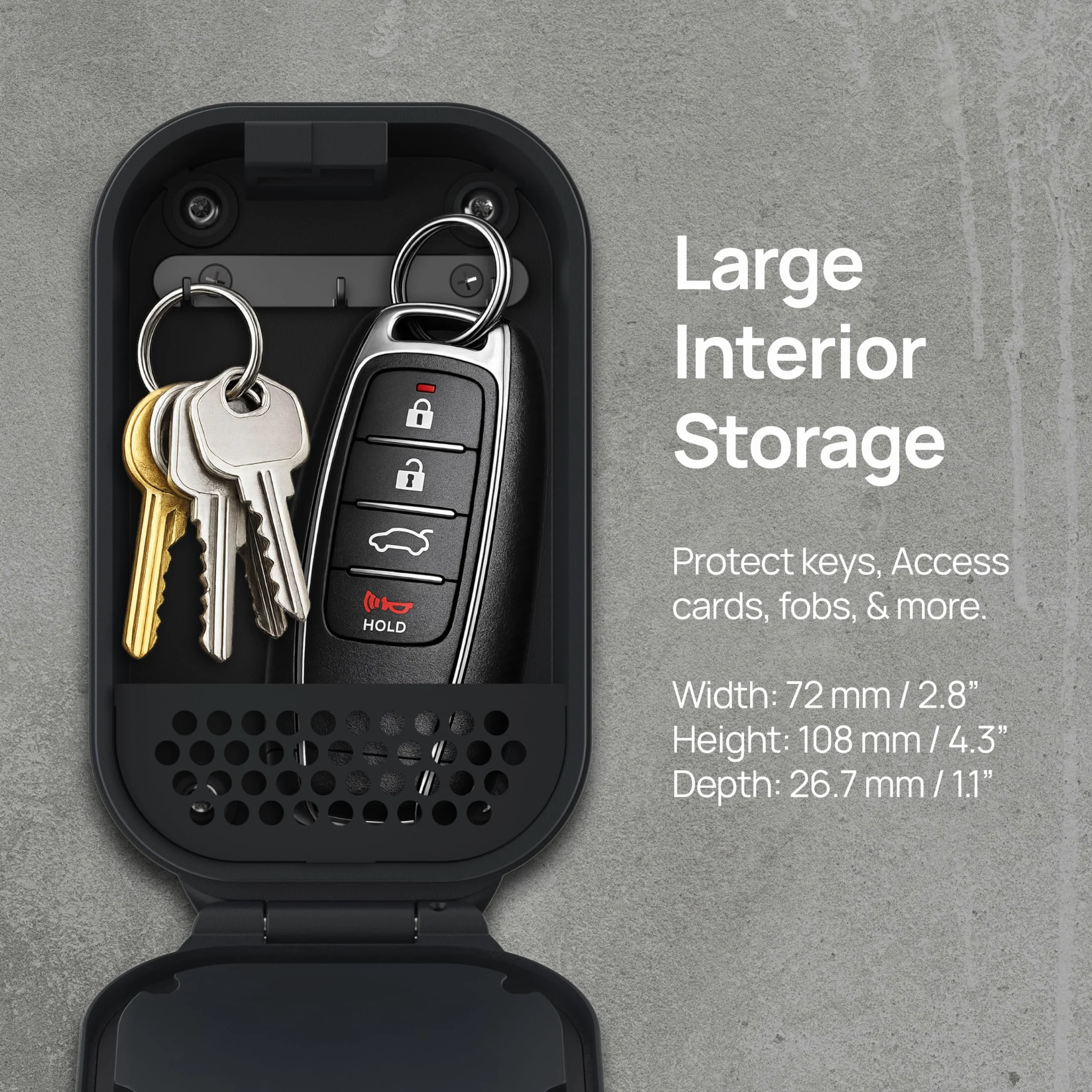 igloohome Caja de seguridad inteligente impermeable con códigos PIN sin conexión y control de aplicación Bluetooth