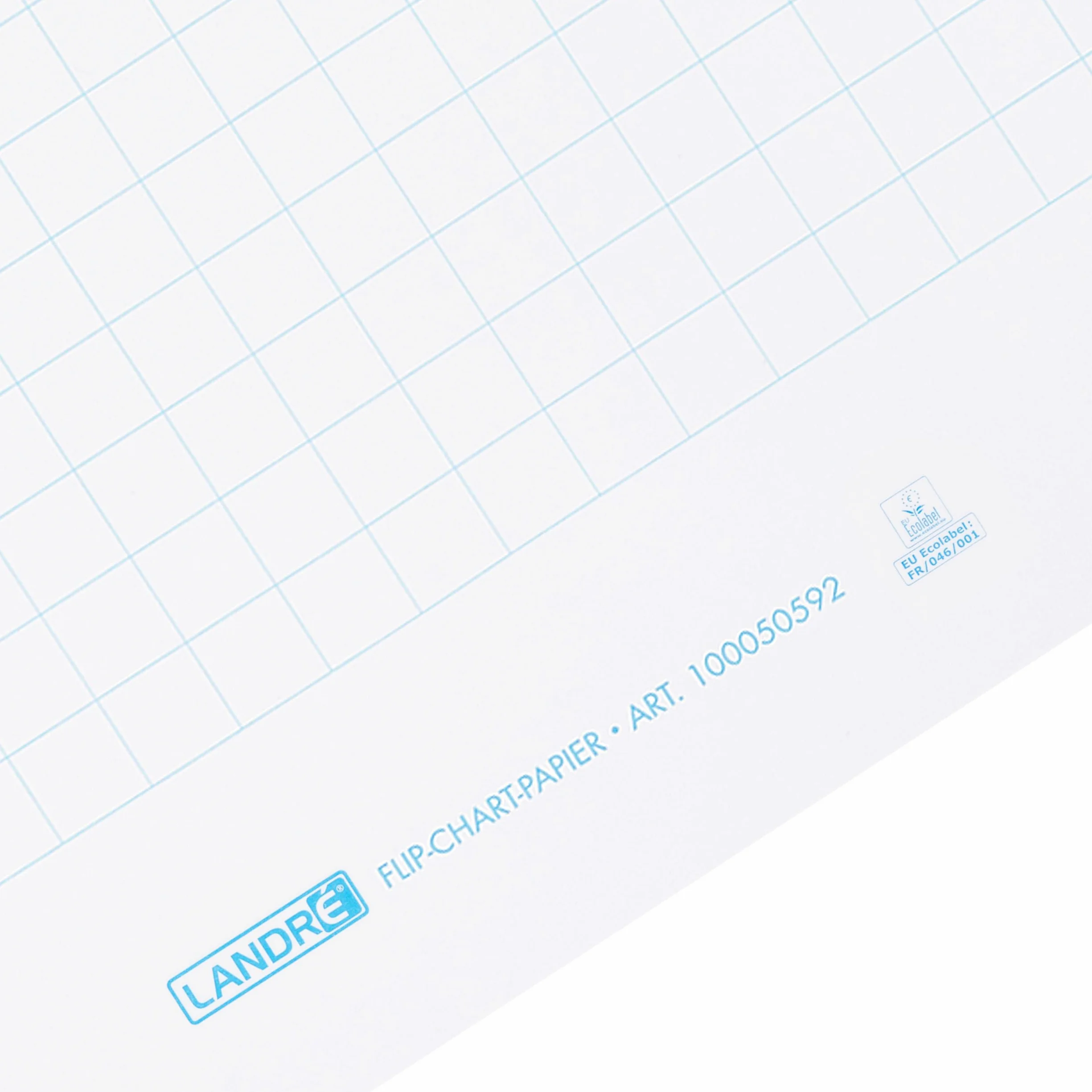 Landre 100050592 - Blocs para rotafolio, 68 x 99 cm, 20 hojas, 80 g/m², 5 unidades