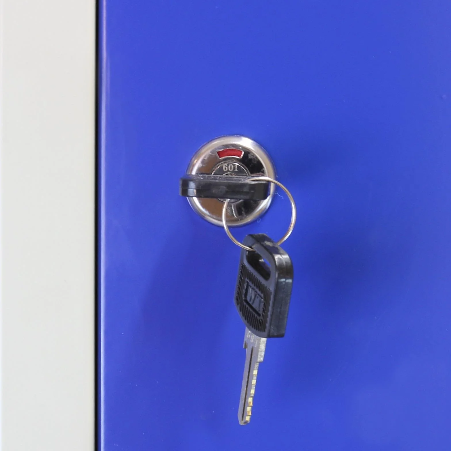 Taquilla Metálica 3 Puertas Azul 90x50x180cm Casillero Locker Organizador Oficinas Escuelas Gimnasios