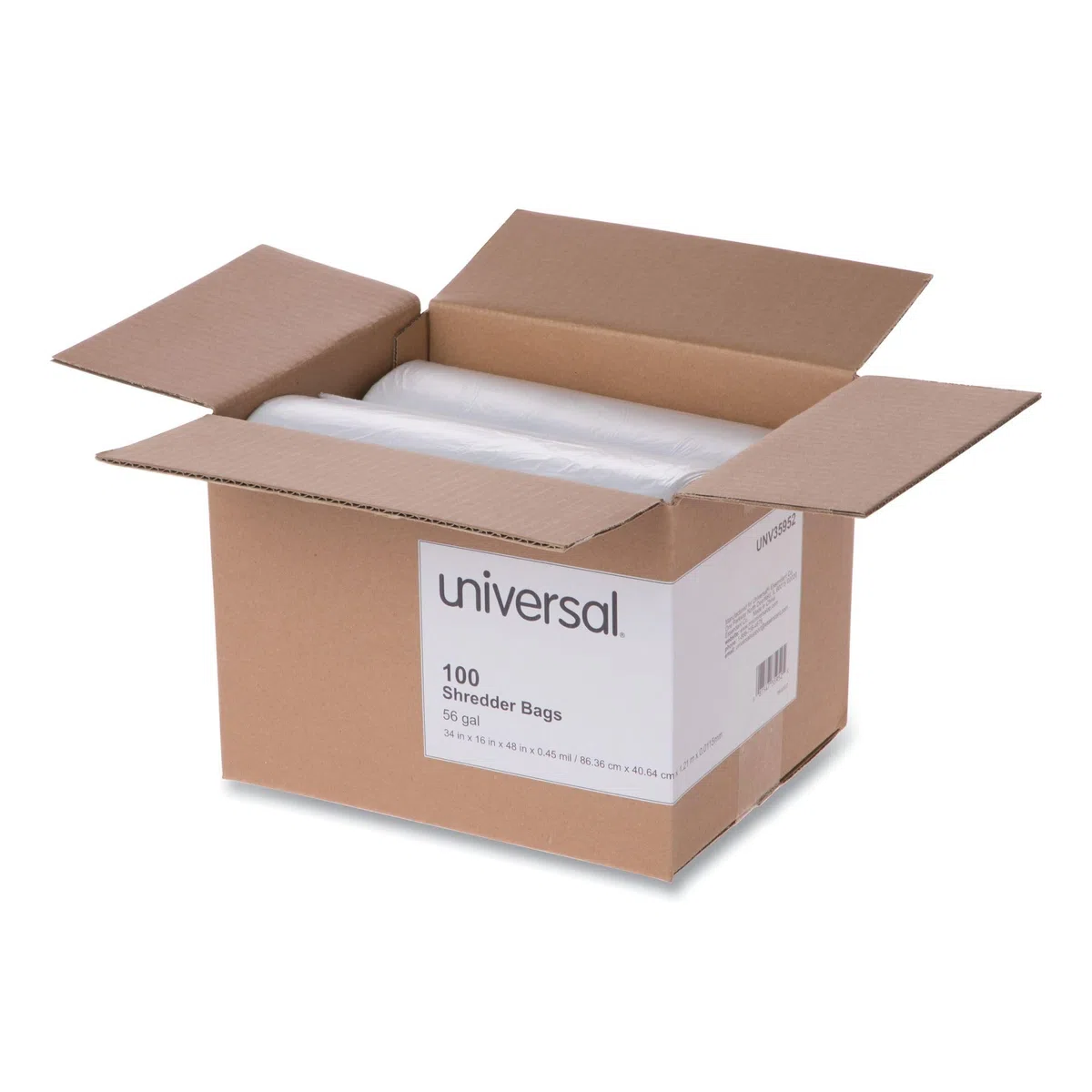 Universal UNV35952 100pieza(s) Bolsa - Accesorio de papelería (711 mm, 559 mm, 1219 mm, 100 pieza(s))