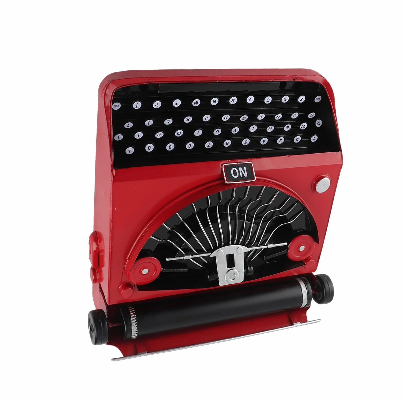 Modelo de Máquina de Escribir Manual Retro Clásico, Teclado y Decoración de Metal, Regalos para Aliviar el Estrés para Mujeres