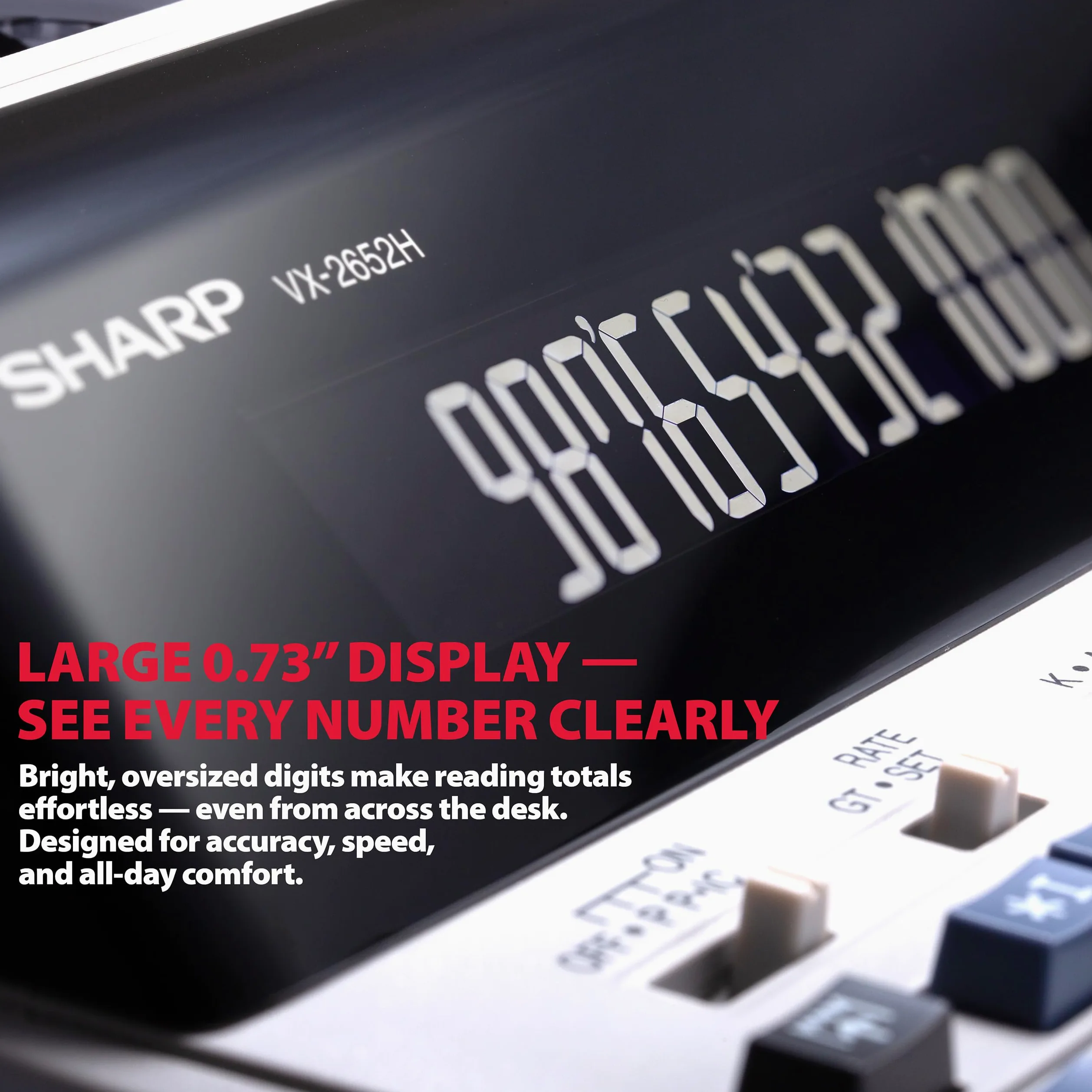 Sharp VX-2652H Calculadora de Uso Comercial