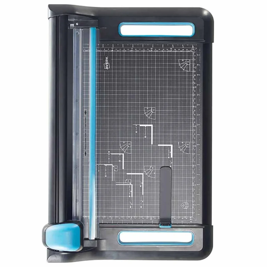 Avery España P460 Cortadora de precisión con cuchilla giratoria, tamaño A3, luz de corte 460mm, capacidad hasta 30 hojas, garantía 7 años