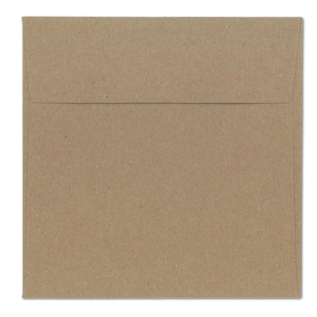 250 sobres de papel kraft en marrón arena - formato cuadrado 16 x 16 cm - sobres reciclados vintage - 140 gramos/m² - adhesivo sensible a la presión