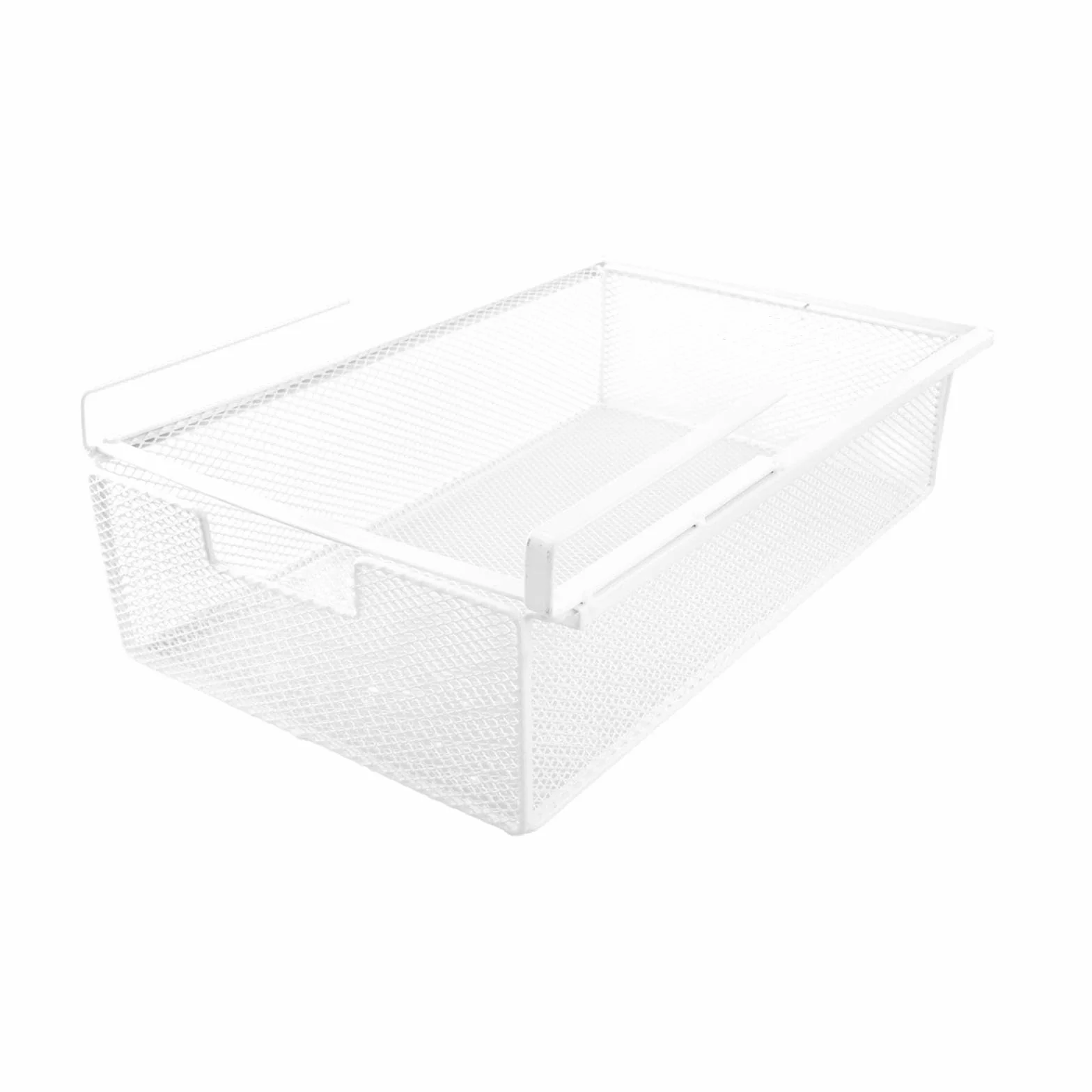 Estante con Cajón Extraíble para Debajo del Gabinete, Organizador de Almacenamiento para Encimera de Cocina, Canasta Colgante de Alambre, Cesta de Metal para Armario, Deslizantes para Despensa