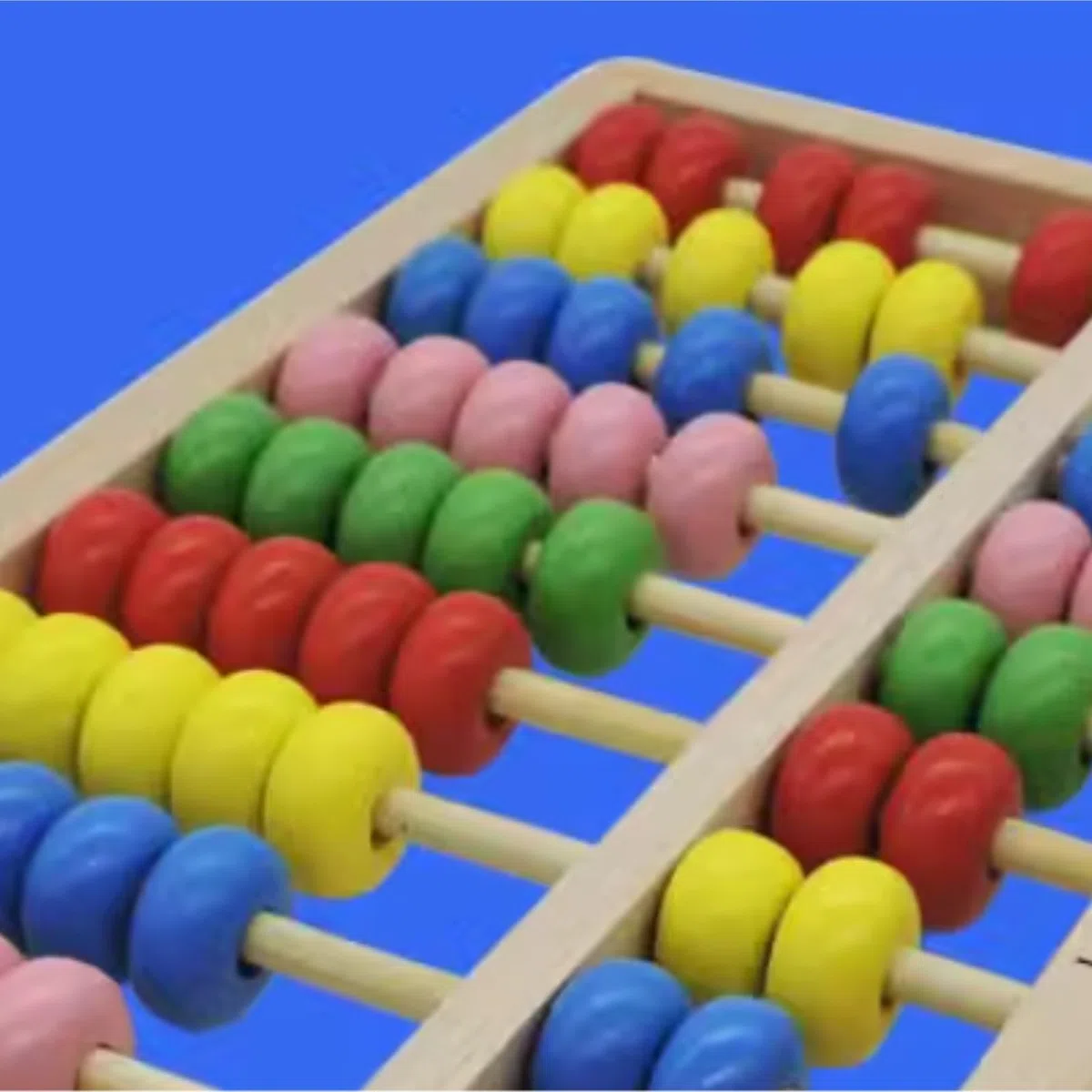 Ábaco Ábaco De Madera con Cuentas 10 Dígitos, Calculadora China, For Aprendizaje Matemáticas, Herramienta Educativa Conteo Oficina Material