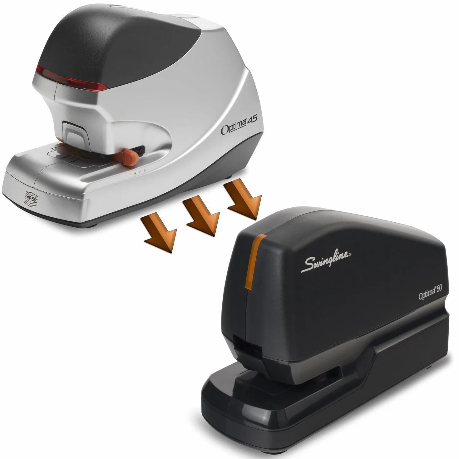 Swingline S7048209 - Optima 45, color: Negro, Plata