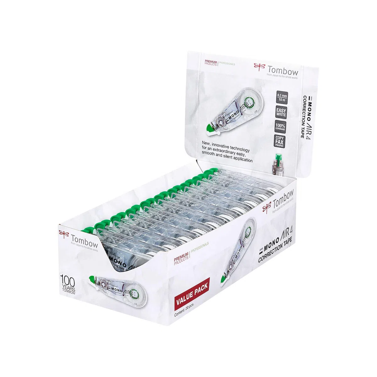 Tombow CT-CA4-20 - Corrector, 4.2 mm x 10 m
