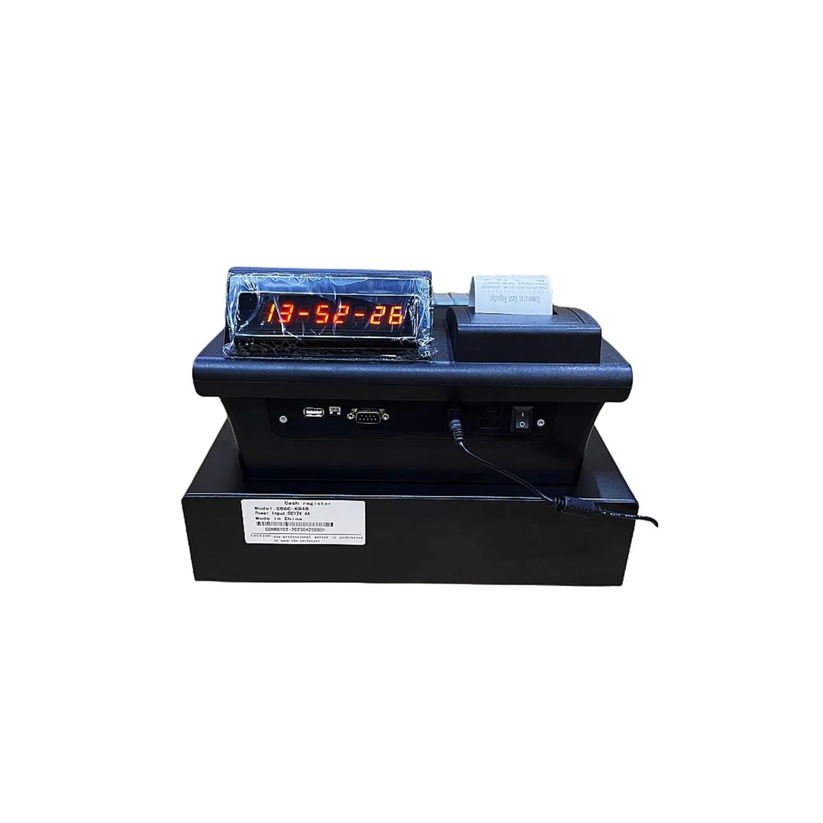 Caja registradora electrónica, Tienda de Fideos de Comida rápida, joyería de conveniencia, Detector de Moneda con luz Violeta, Caja registradora ECR en inglés