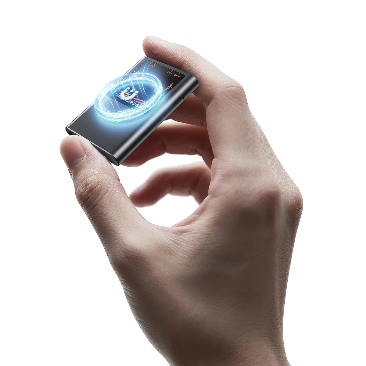 Grabadora magnética activada por voz de 72 GB, (7000 horas), grabadora de voz digital con reproducción, dispositivo de grabación de dictáfono, grabadora de cinta portátil con DSP 5.0-AI reducción de