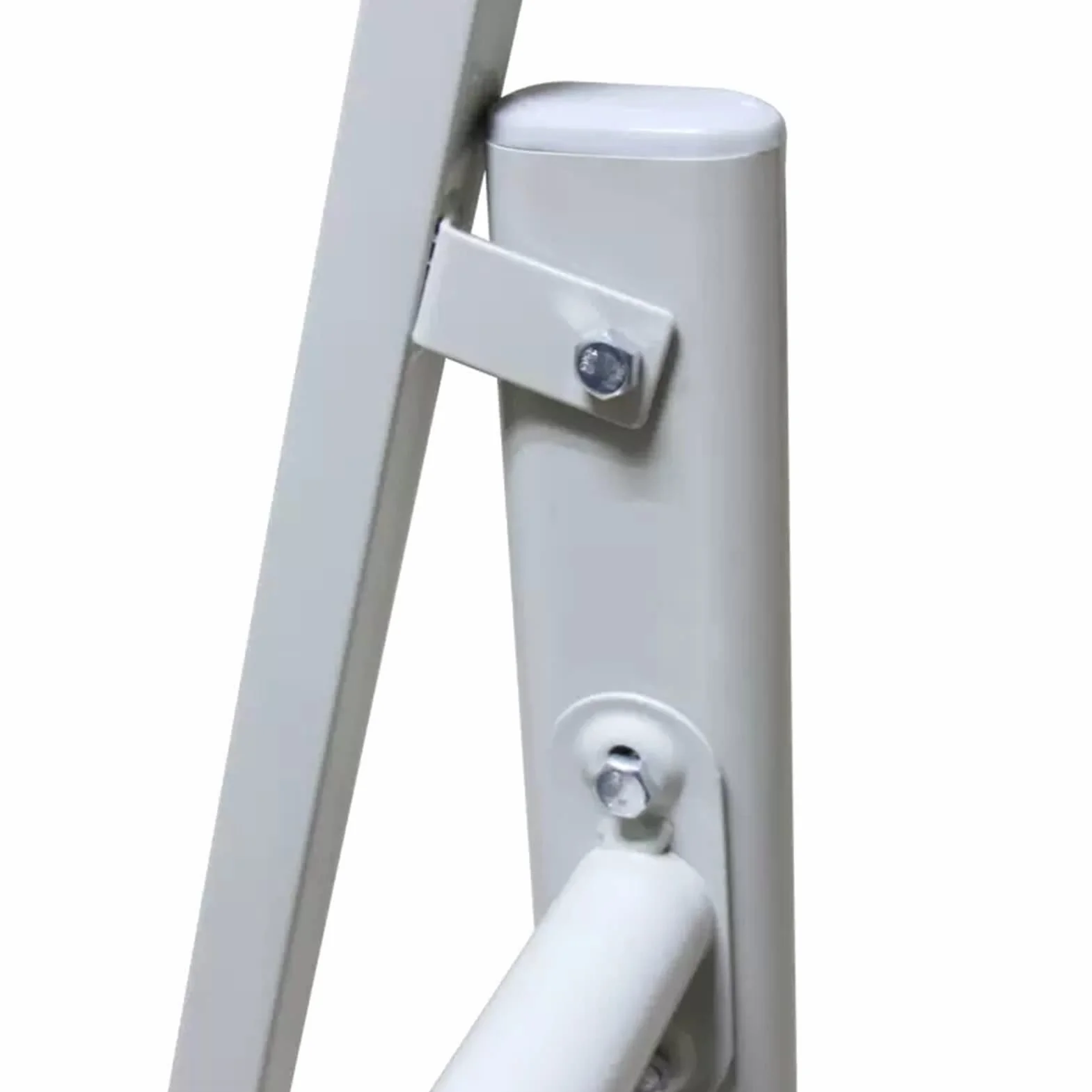 Soporte De Pizarra Blanca Rodante Grande, Estante De Soporte De Pizarra De Borrado En Seco Móvil De Ángulo Ajustable, Se Adapta A Pizarra Blanca Tamaño Máximo 120X240Cm