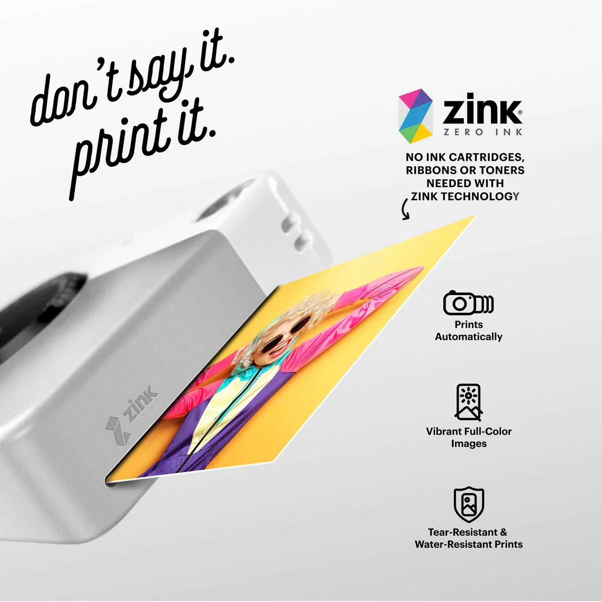 Kodak 2x3ʺ Premium Zink Papel Fotográfico Kit de Inicio con álbum de fotos