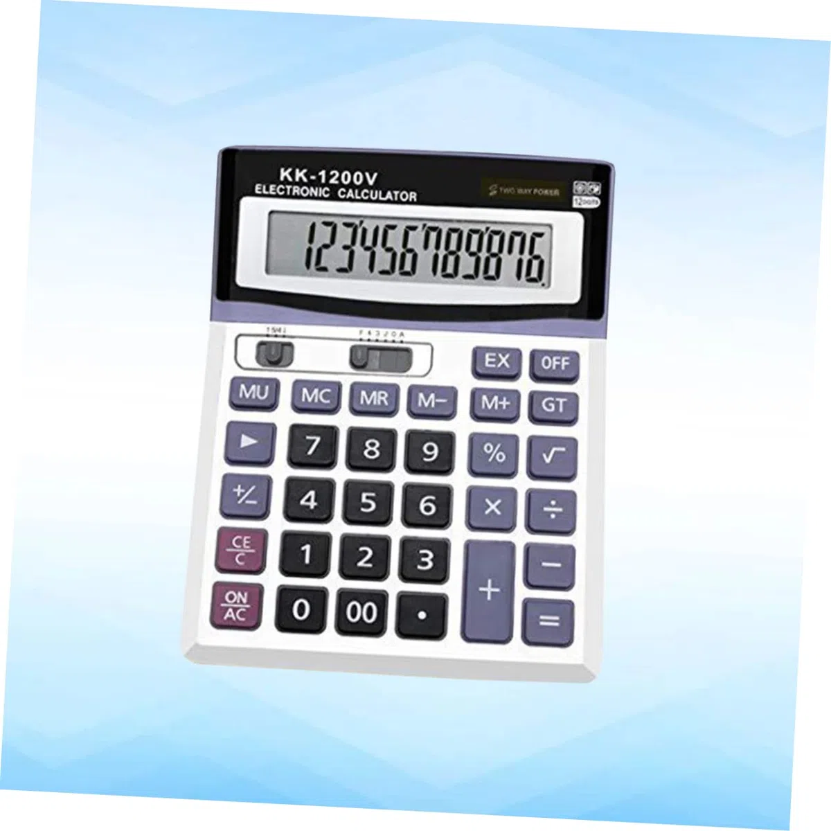 DOITOOL 2 Piezas Computadora Solar energía Solar calculadora
