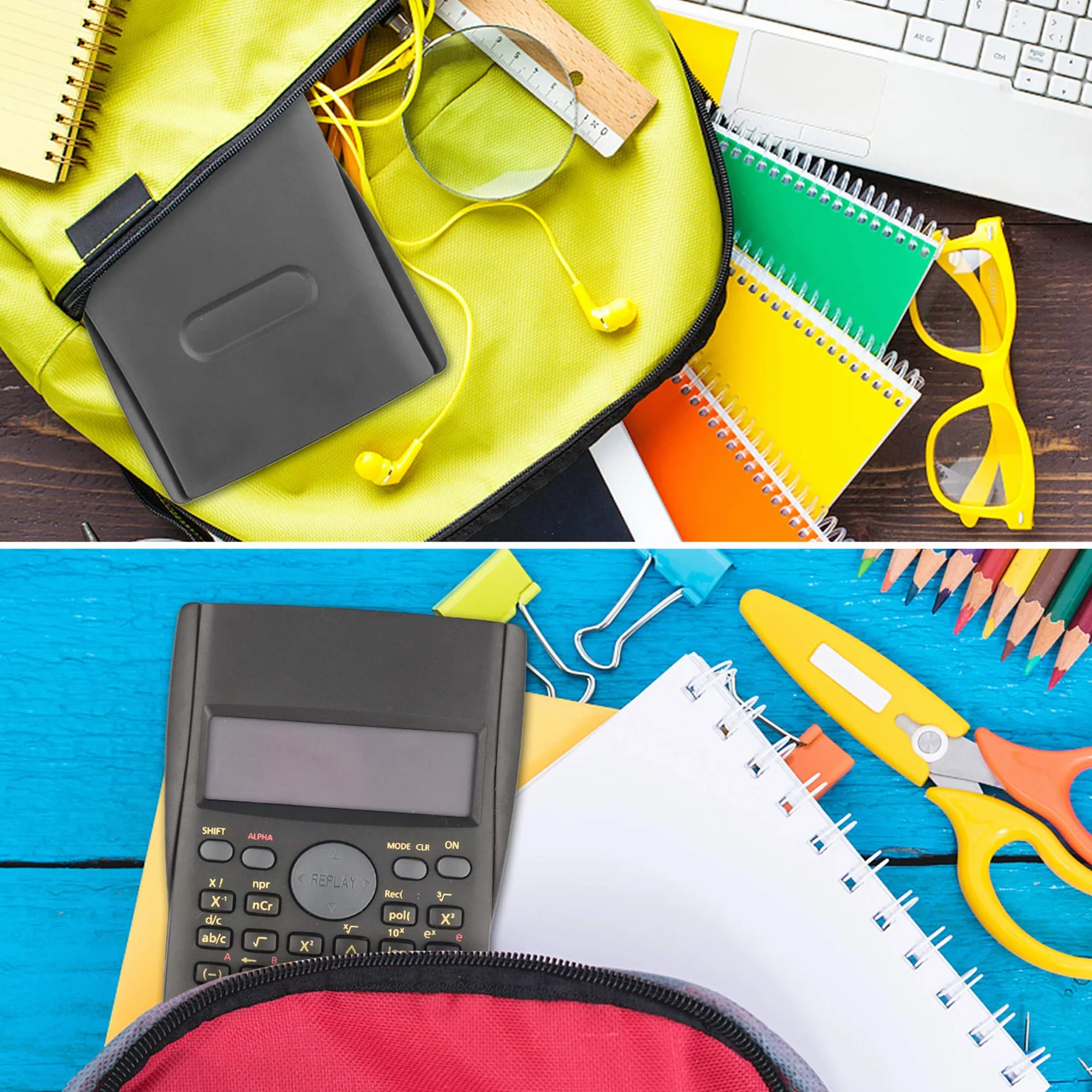 Calculadora científica de 2 líneas de ingeniería, calculadora de función para escuela y negocios (HY-82MS)