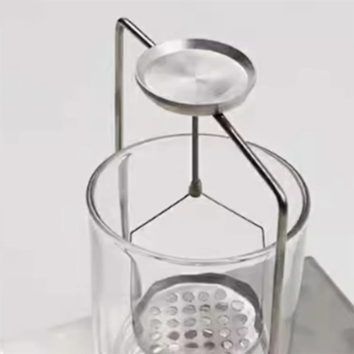 Marco de gravedad específica de densidad, kit de equilibrio de precisión para determinar la densidad de líquidos y sólidos, accesorio de laboratorio