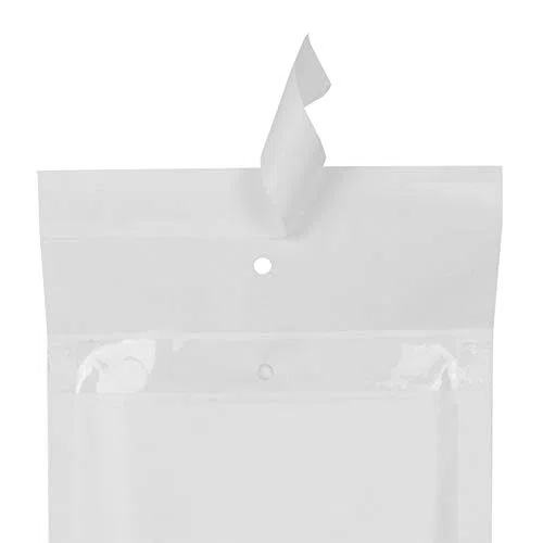 1000 Sobres acolchados Blancos 100x165mm Mod. 11/A.Cierre por tira auto-adhesiva. Sistema Peel & Seal.