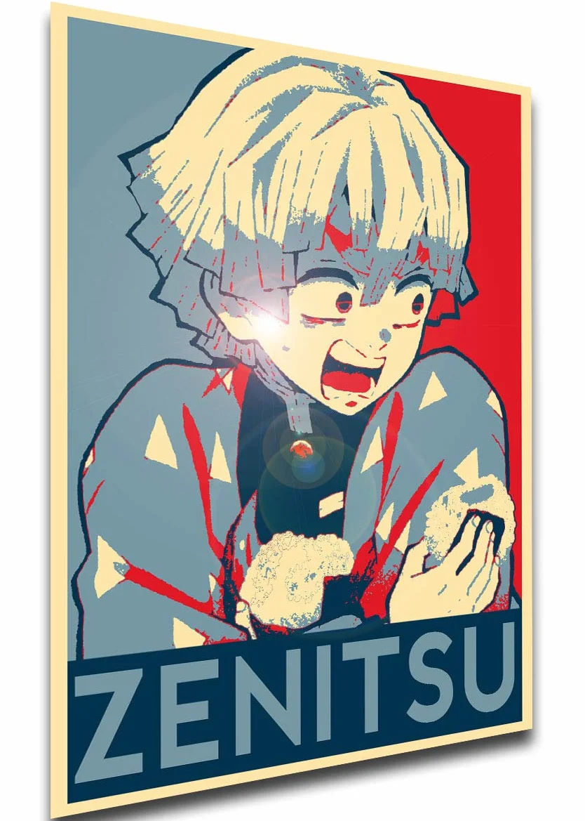 Instabuy Poster Propaganda - Demon Slayer - Zenitsu Variant 04 - SA0503 Manifesto 70x50cm