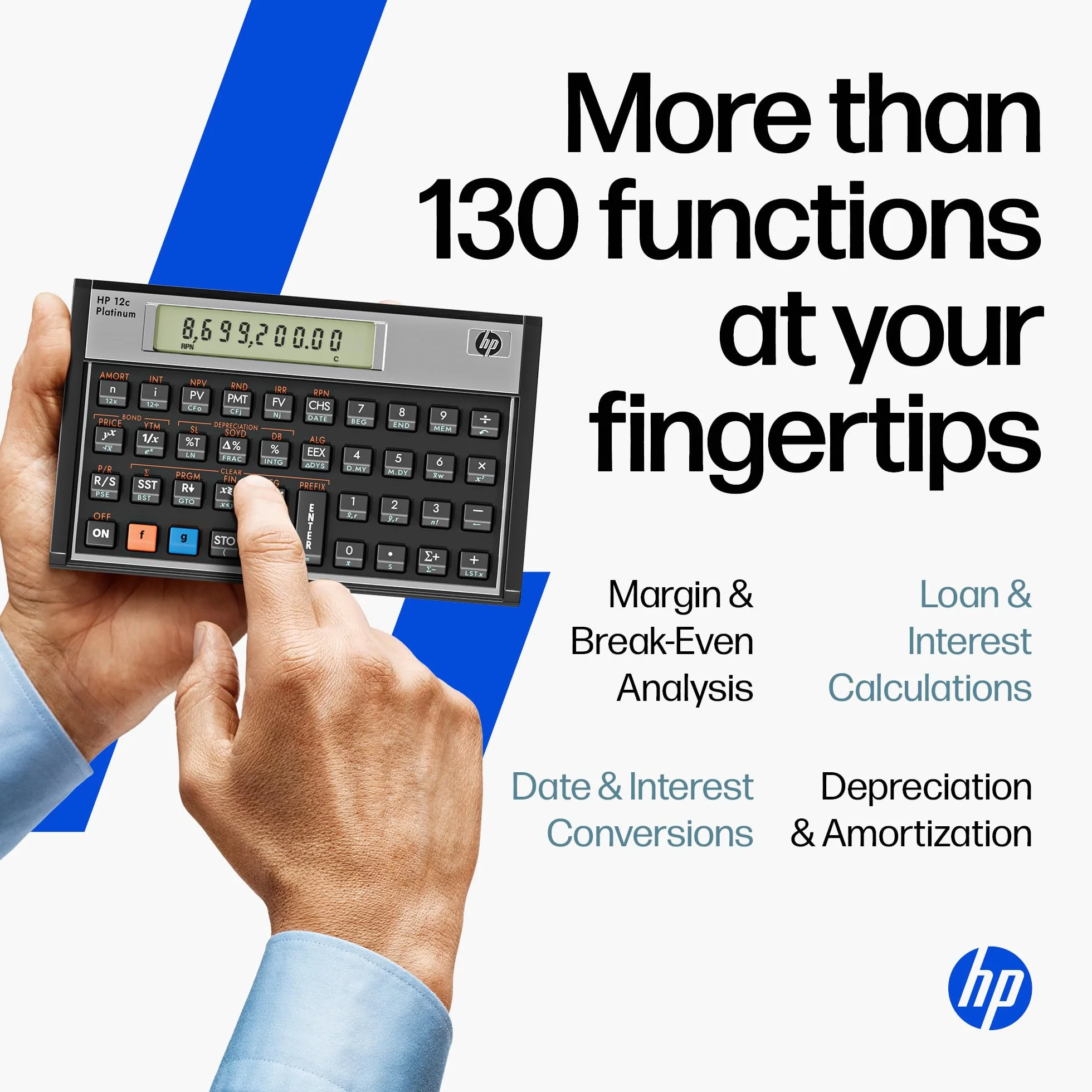 HP Financeira Calculadora 12C Platinum