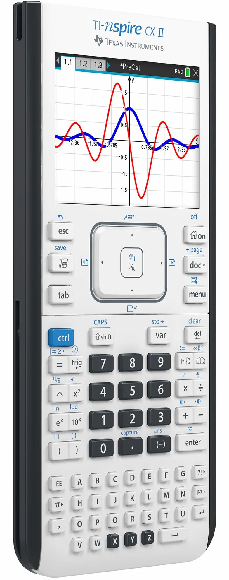 Texas Instruments - TI-Nspire CX II - Calculadora gráfica a color, con software, para estudiantes, (PC/Mac)
