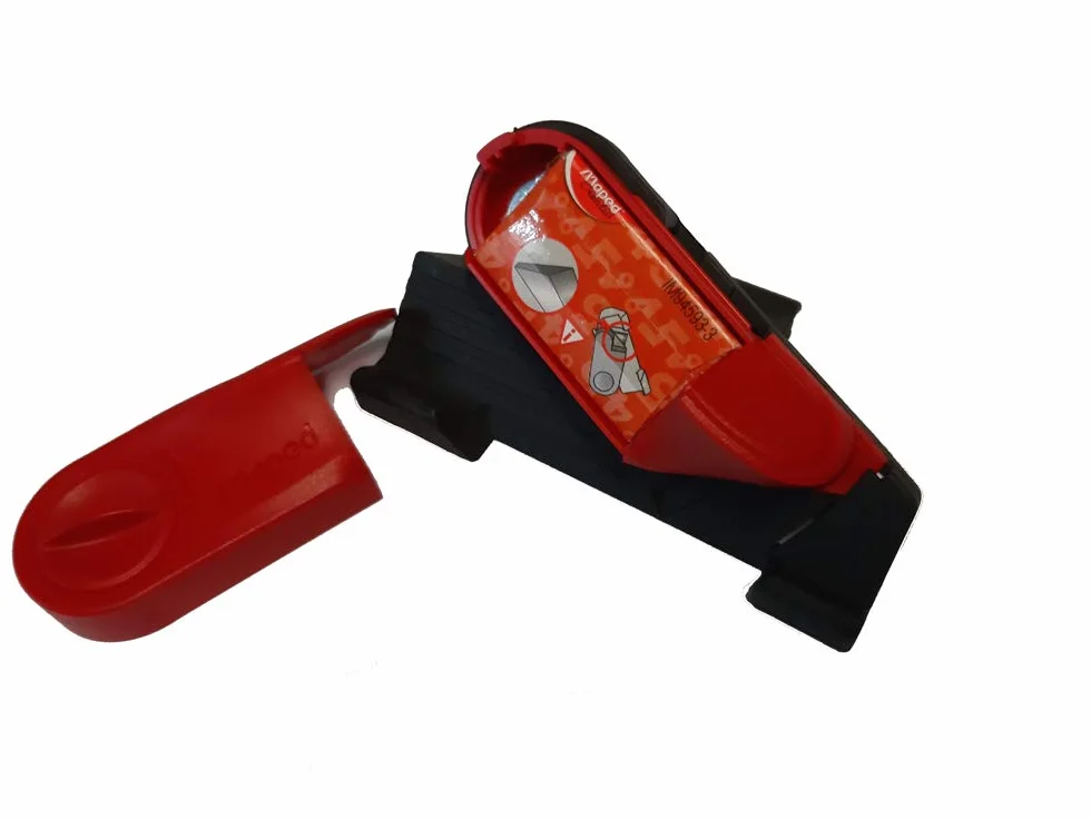 Maped M172050 - Cortador de paspartú para enmarcado (45º), rojo/negro