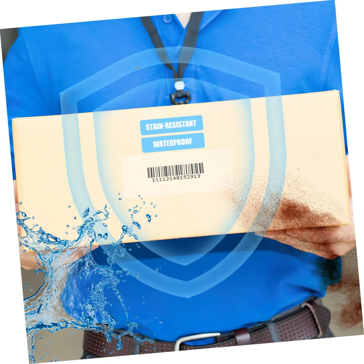 500 piezas Transparentes para Etiquetas de de Libros PVC Resistente al Agua y Rasguños Adhesivo Permanente para Protección de Etiquetas y de Limpieza